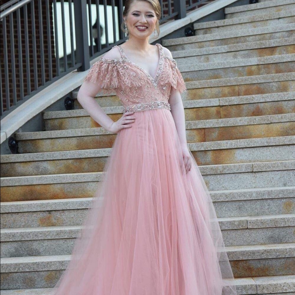 Blush Prom Dress